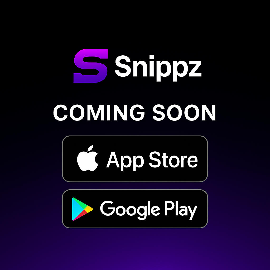 Coming Soon To Apple and Google Play Store